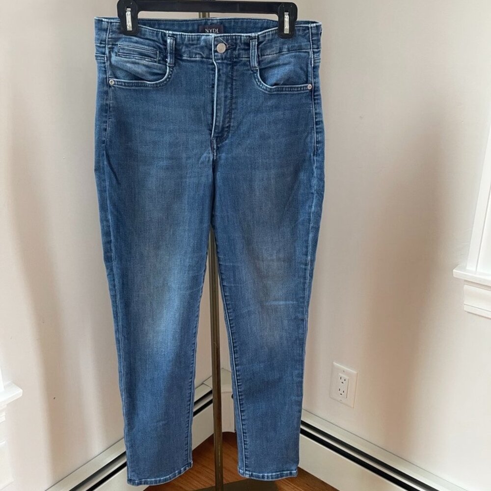 NYDJ Le Silhouette Precious High Rise Slim Bootcut Jeans Size 8